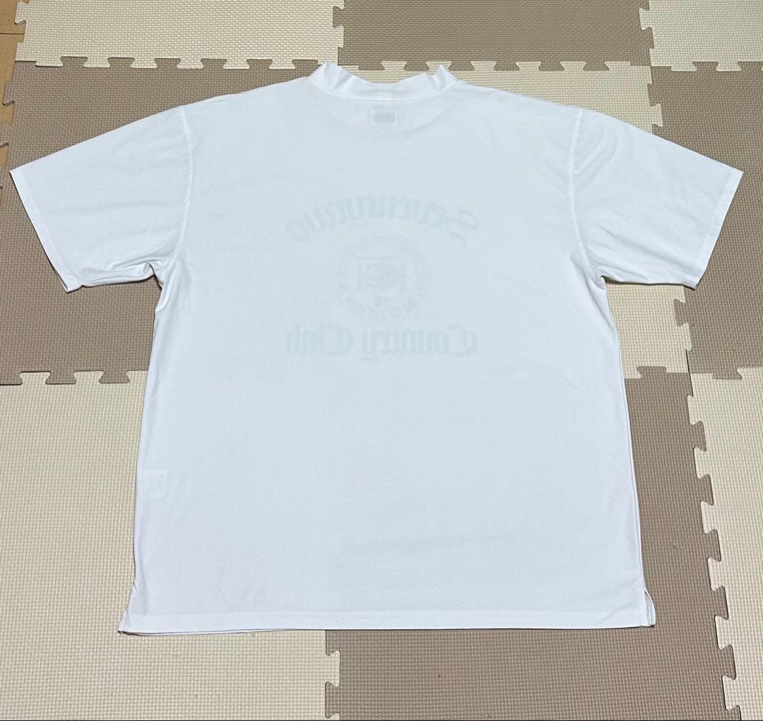 【未使用級】STCH セブンティートゥークラブハウス モックネックシャツ L 白