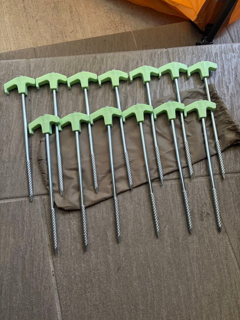 値下げ【美品】DOD キノコテント　カーキ　インナーシートセット　ペグ未使用