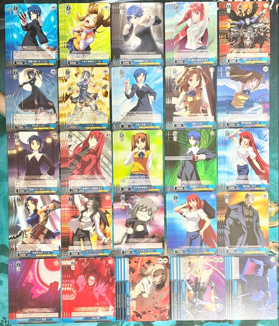 ヴァイスシュヴァルツ MELTY BLOOD RR以下4コン オマケ付き