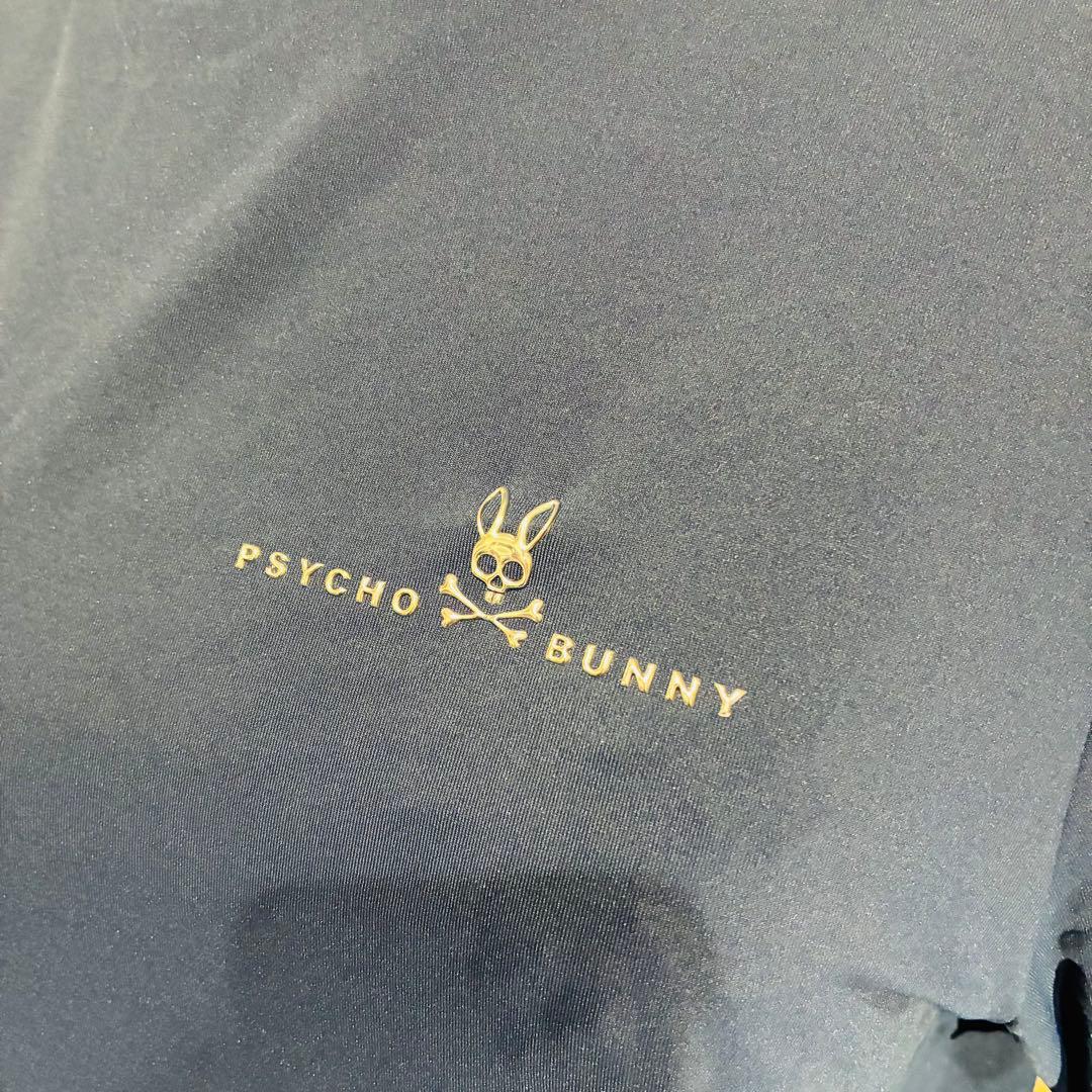 未使用級　Psycho Bunny サイコバニー　モックネック　高級感のあるロゴ