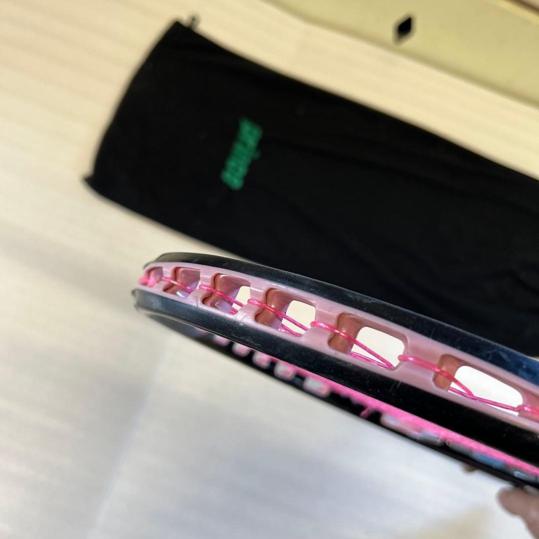 メーカーばらばらテニスラケット ピンク3本セット