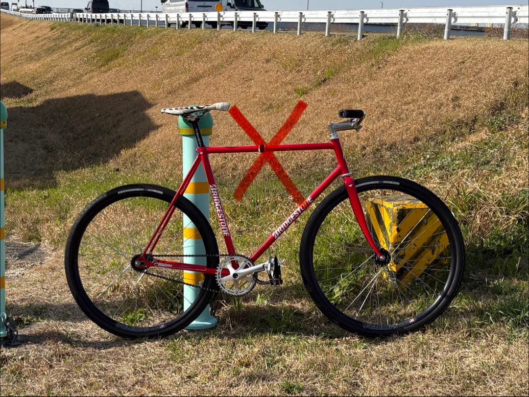 650b ピスト用ホイール前後 VELOCITY GRAN COMPE