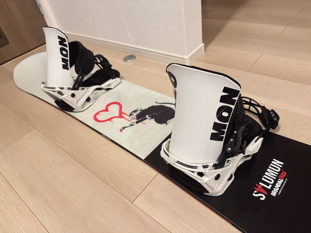 SALOMON バンクシーコラボ ボード ビンディングセット