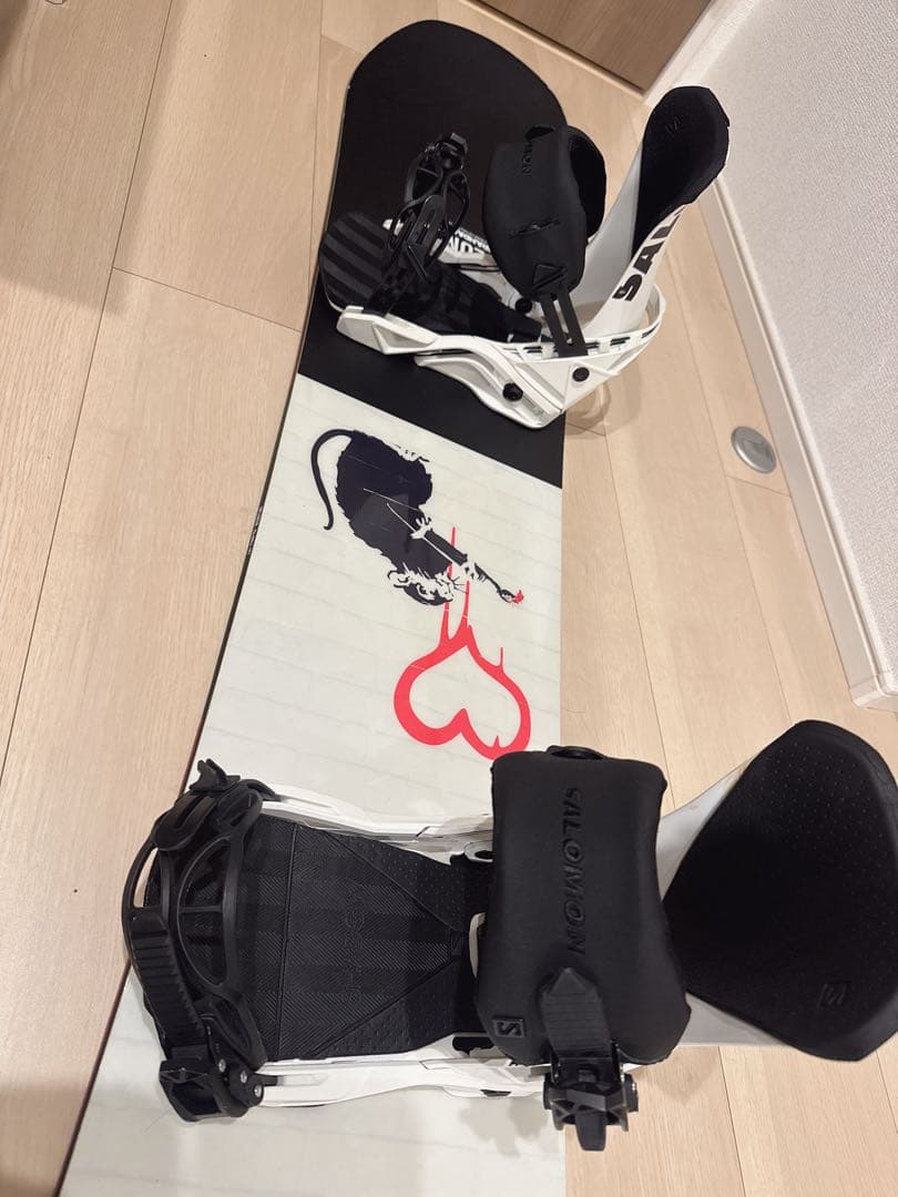 SALOMON バンクシーコラボ ボード ビンディングセット