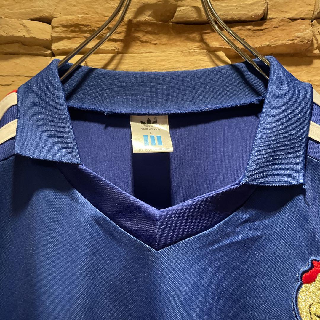 【希少】80s'/adidas×フランス代表/ユニフォーム/No10プラティニ