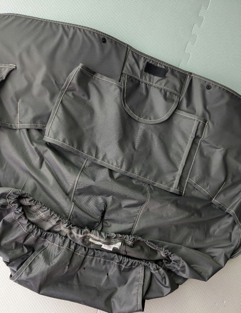 ブリヂストン bikke POLAR専用 フロントチャイルドシート レインカバー