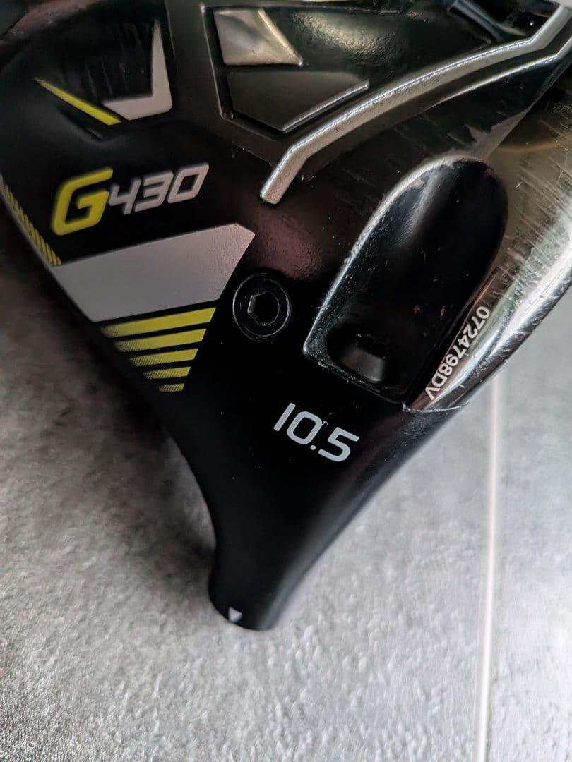●概ね美品　日本仕様●ピンG430 SFT 10.5°1w ヘッドのみ
