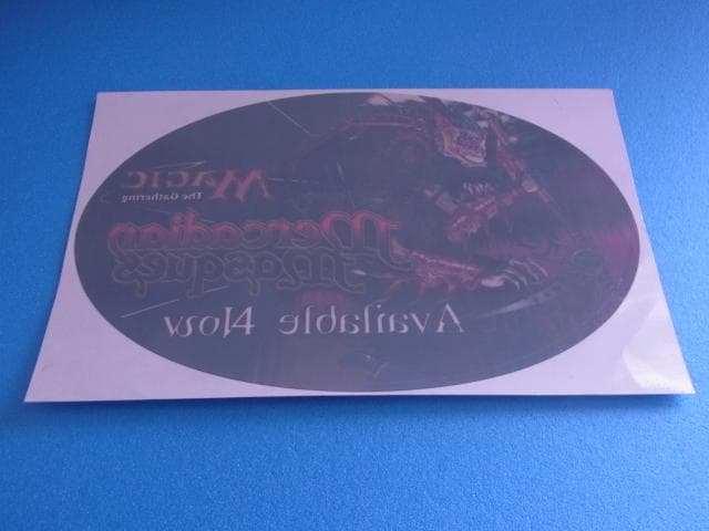 非売品　マジック・ザ・ギャザリング　メルカディアンマスクス　MTG　ステッカー