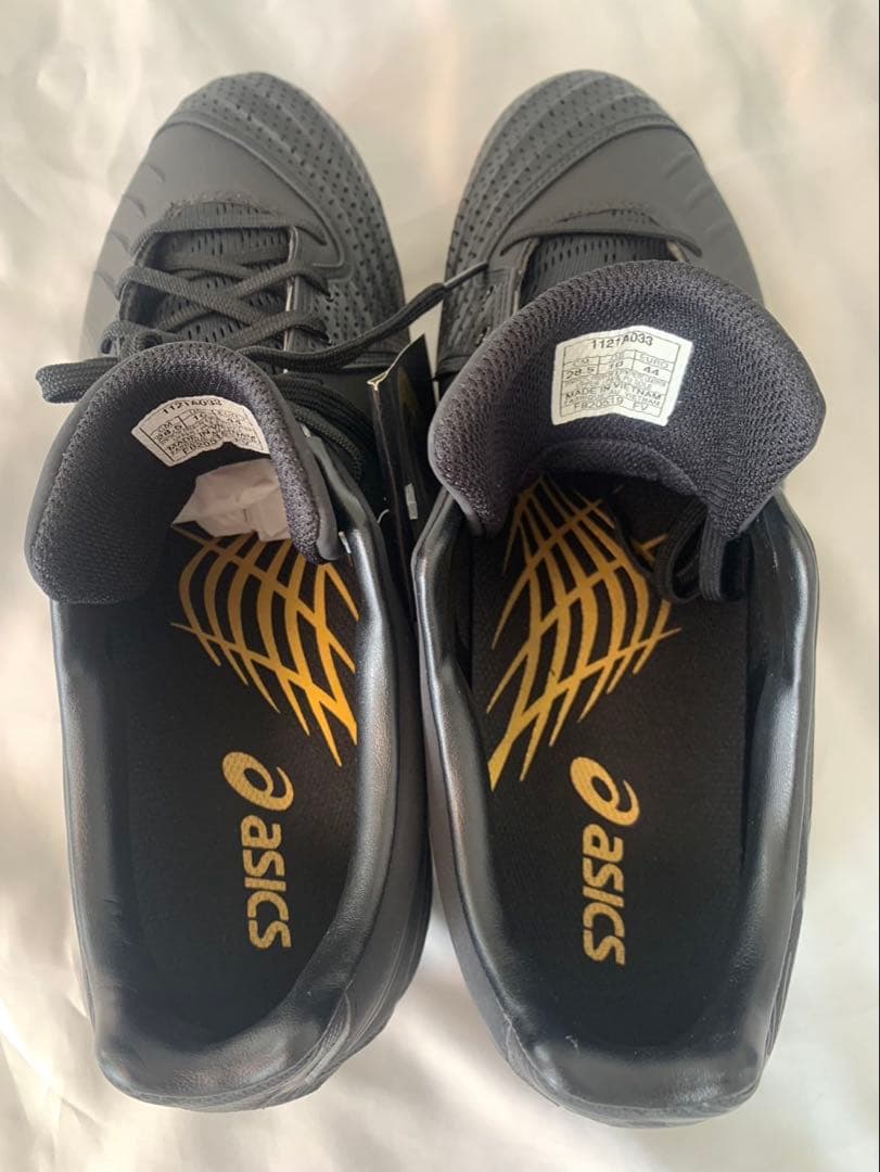 【大谷翔平選手モデル】asicsGOLDSTAGE ブラックスパイク28.5cm
