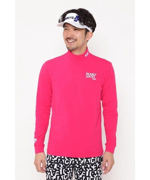 PEARLY GATES 長袖シャツ カラーピンク　日本製