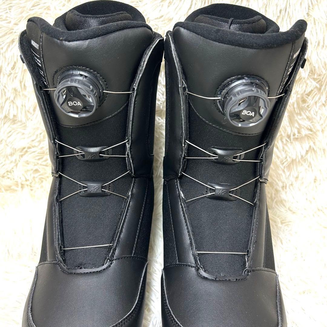 K2 MARKET スノーボードブーツ 27.5cm BOAシステム　ブラック