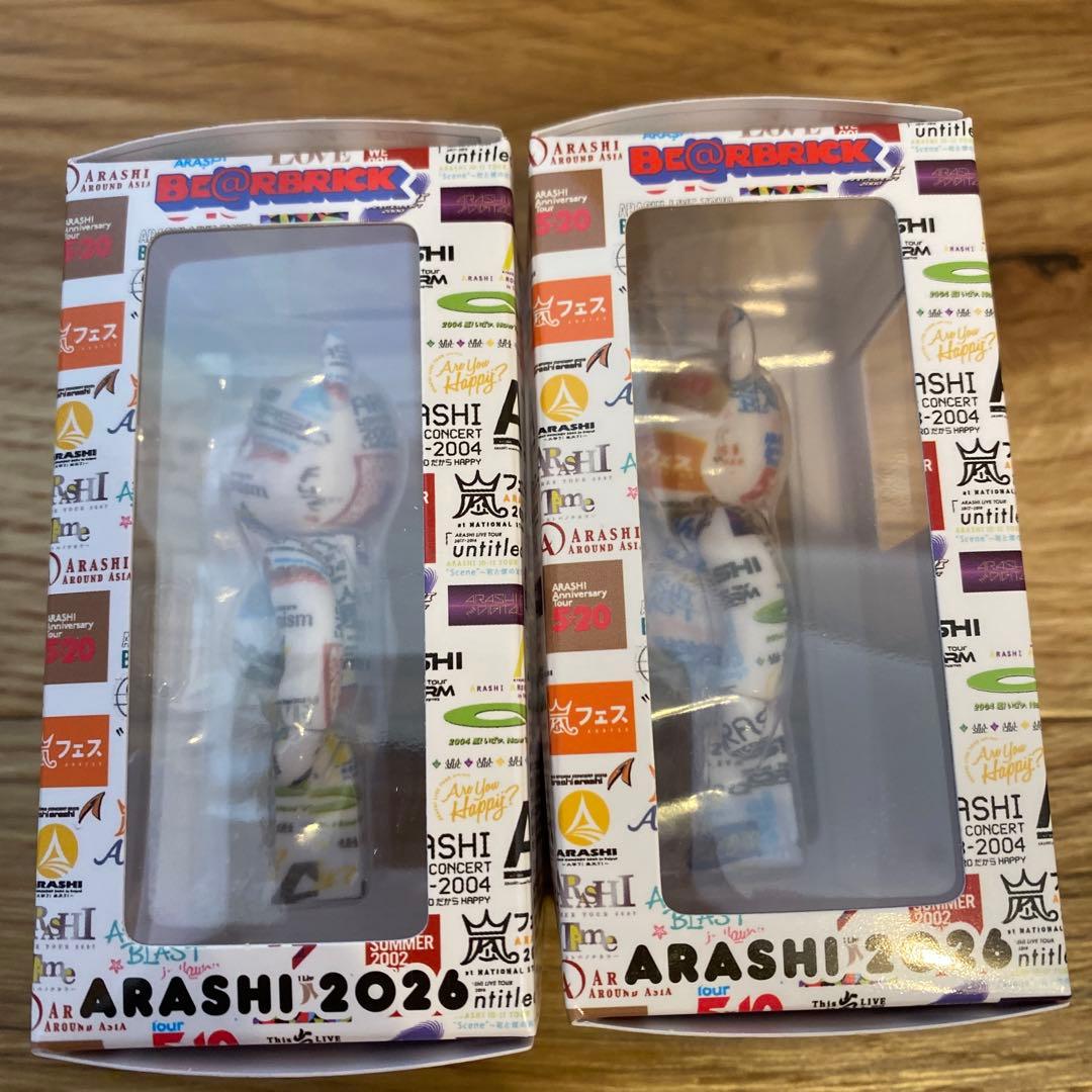 【新品未開封】嵐 ベアブリック 2026 ARASHIライブロゴベアブリック