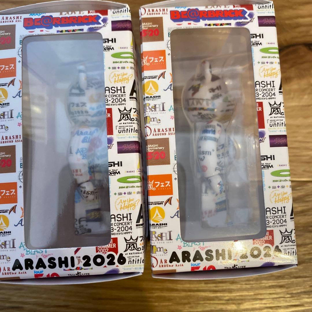 【新品未開封】嵐 ベアブリック 2026 ARASHIライブロゴベアブリック