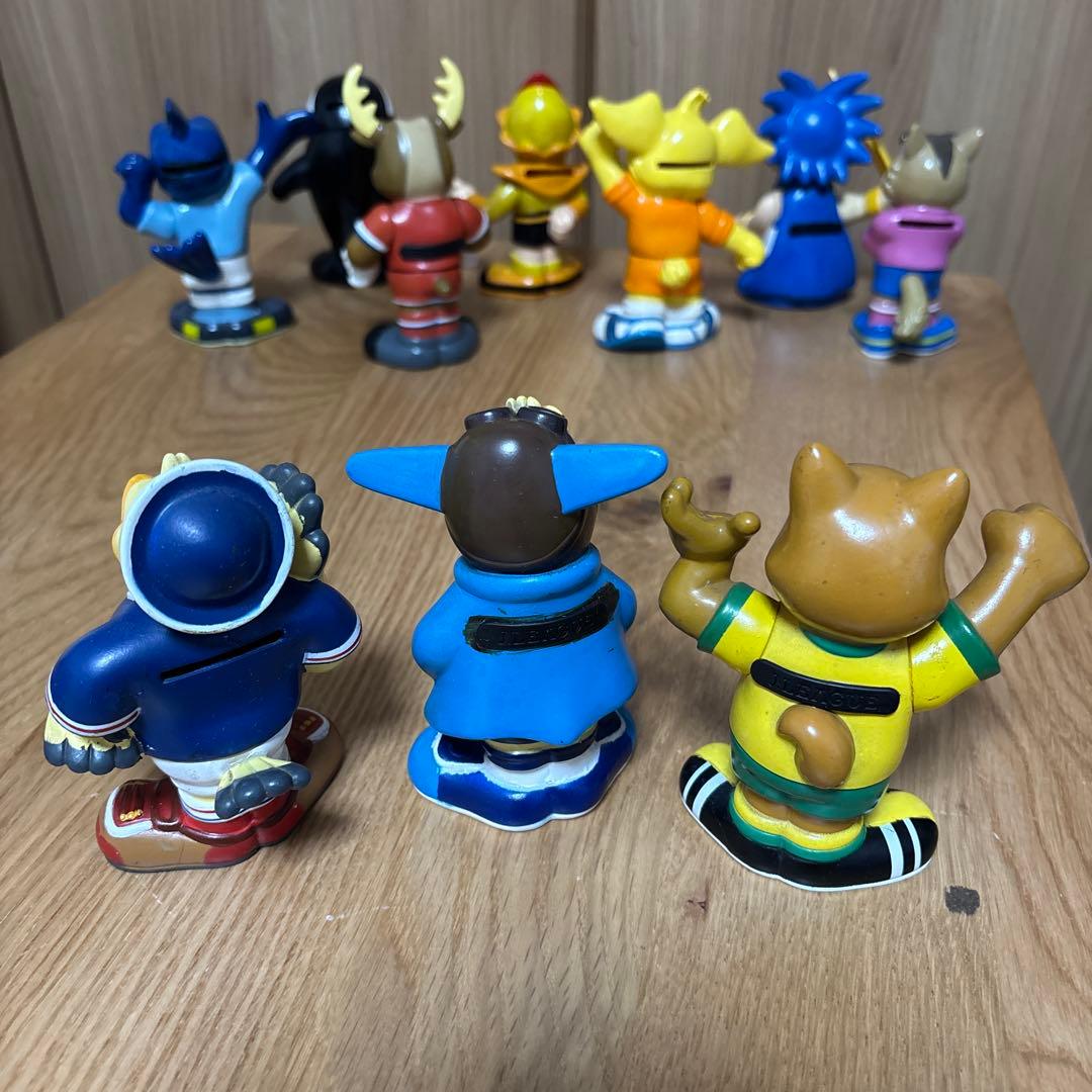 Jリーグ　マスコットフィギュアセット 13体　レトロ　レアグッズ