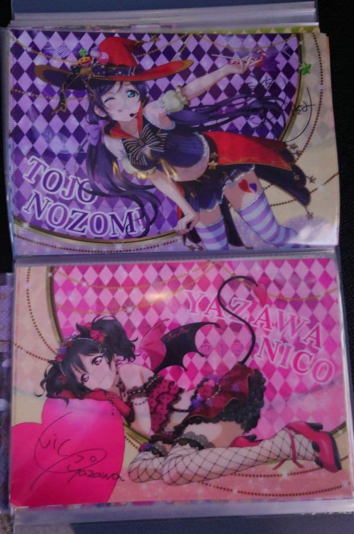 ラブライブ!　クリアファイル　まとめ売り①　μ's