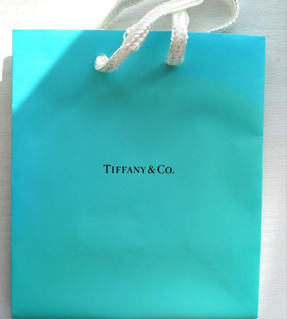 紙袋付★美品★Tiffany & Co. ミニブルーボウボックス