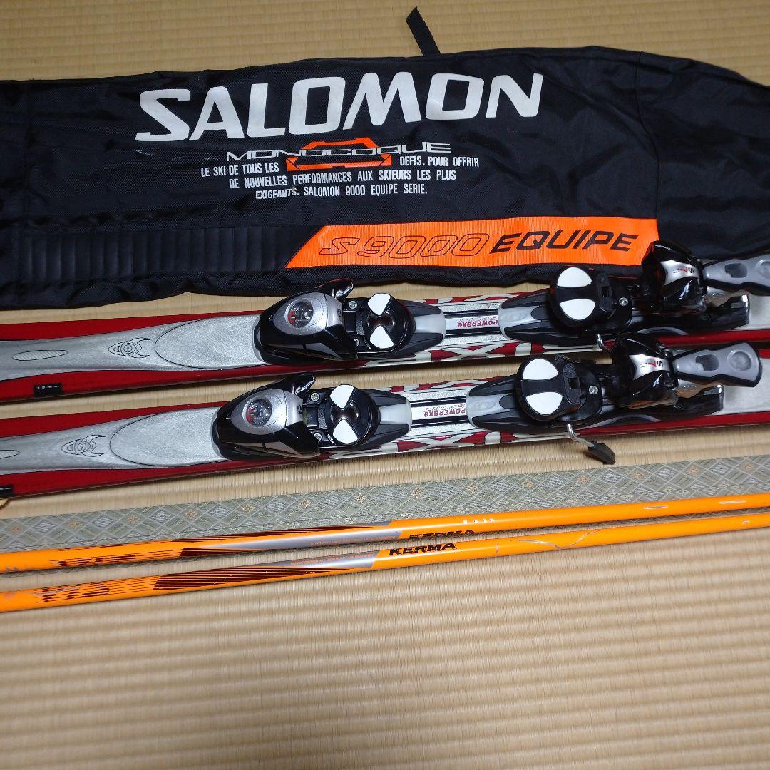 K2のスキー板とSALOMONのビンディングの スキーセット