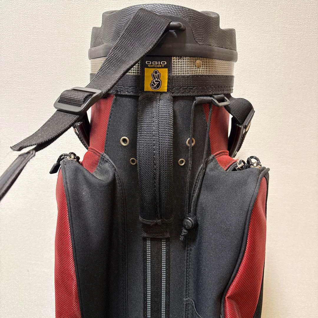 希少 OGIO オジオ キャディバッグ 10分割 ビンテージ 多機能