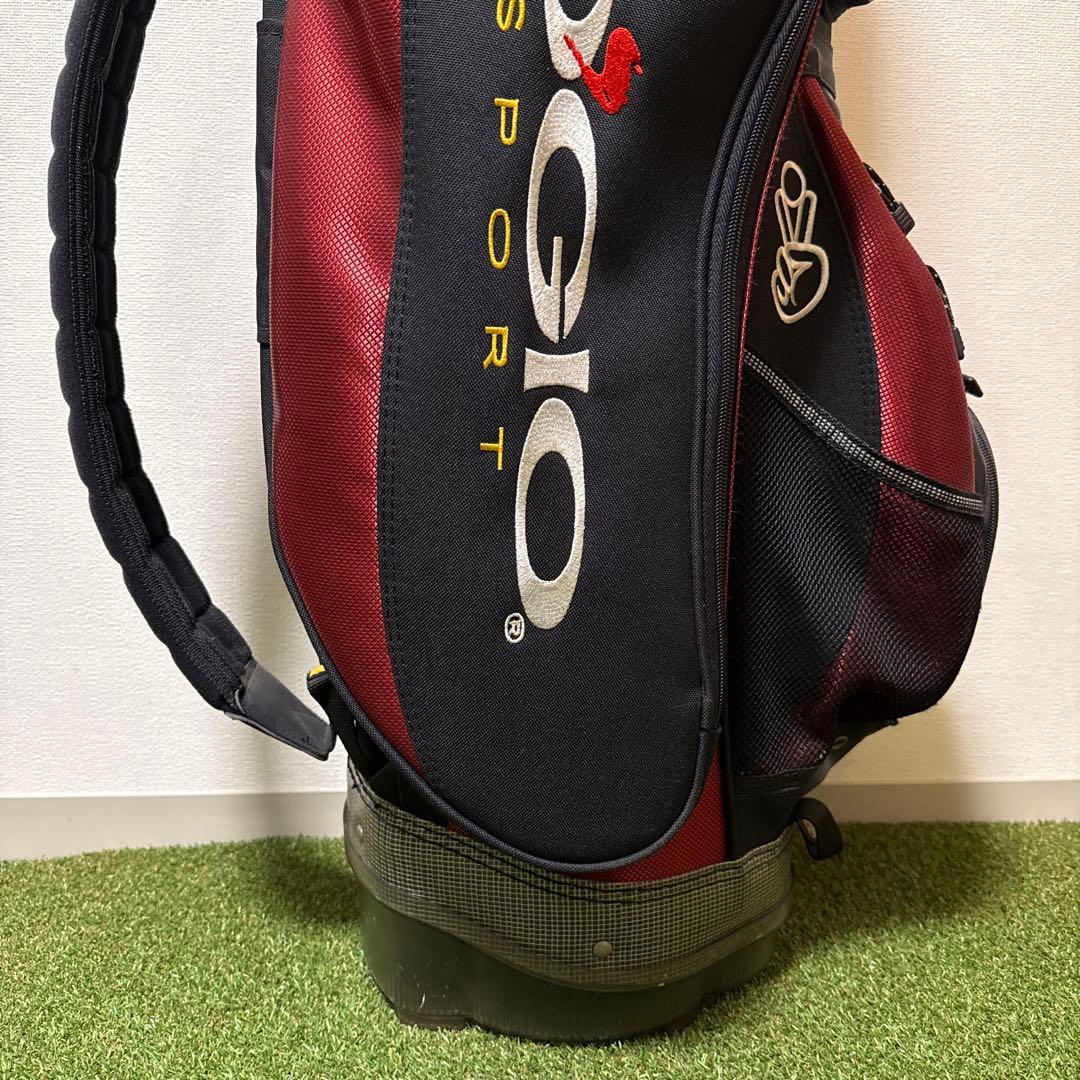 希少 OGIO オジオ キャディバッグ 10分割 ビンテージ 多機能