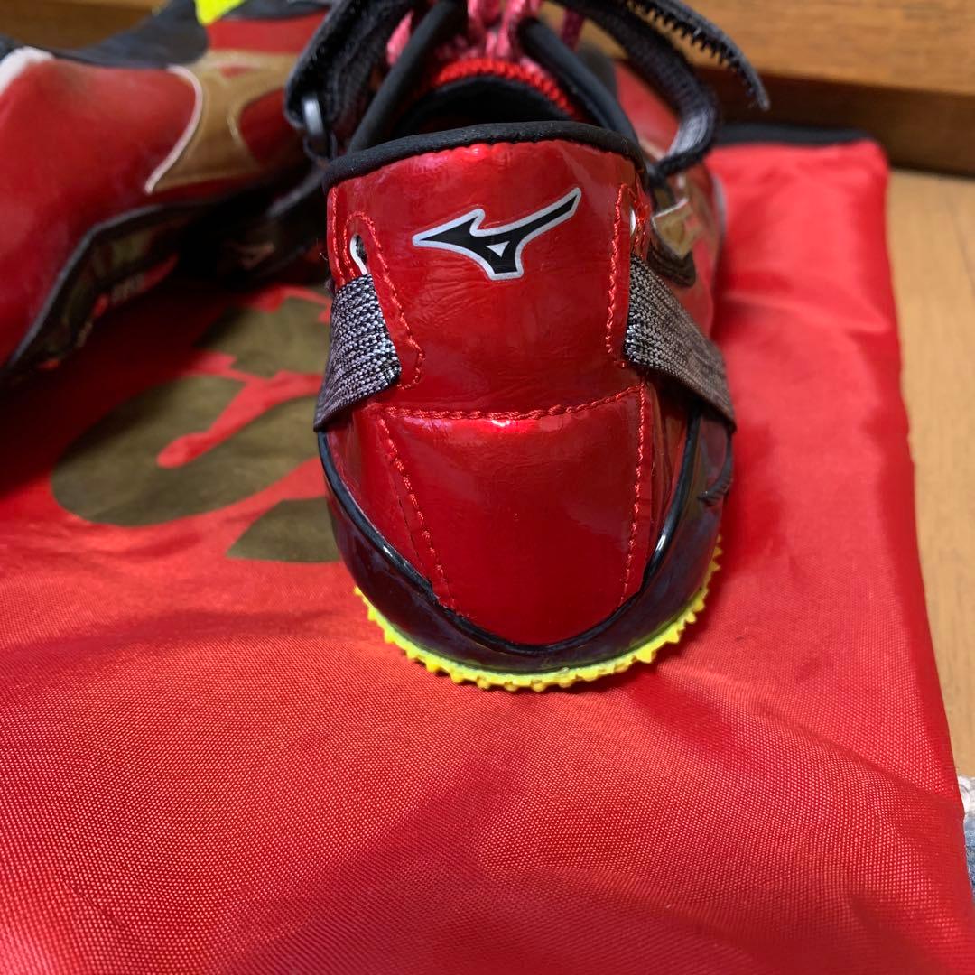 Mizuno 陸上　スパイクシューズ レッド【28.0センチ】