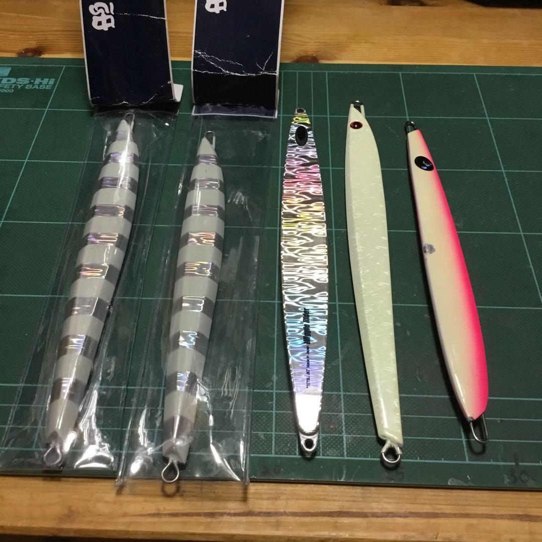 青物・マグロジギング　メタルジグ5本セット