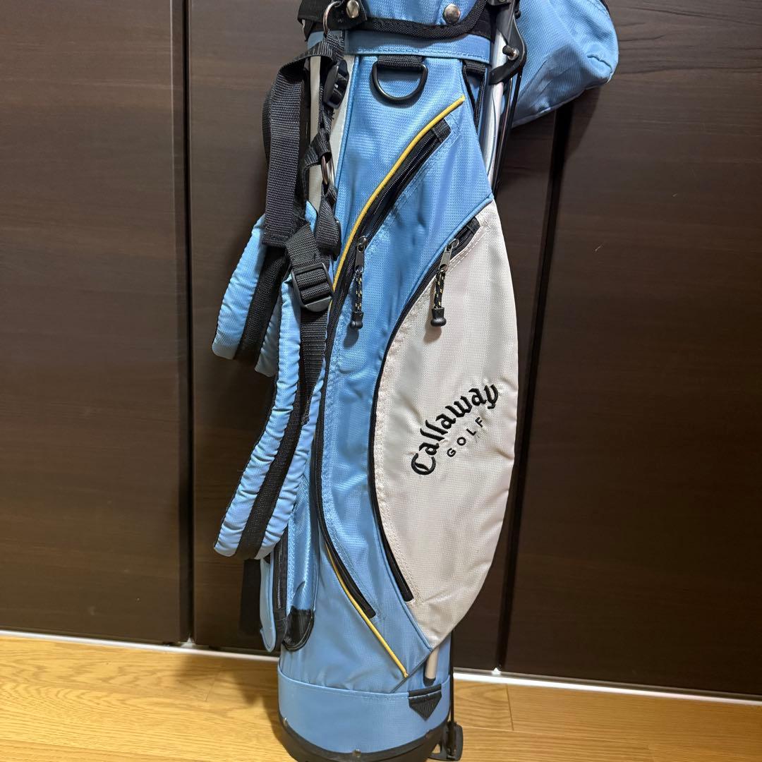 Callaway スタンド式 キャディバッグ ゴルフバッグ ブルー