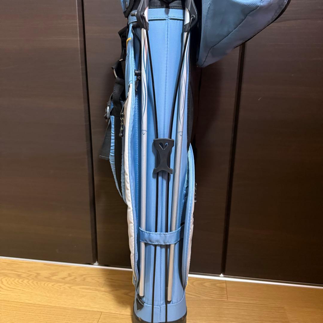 Callaway スタンド式 キャディバッグ ゴルフバッグ ブルー