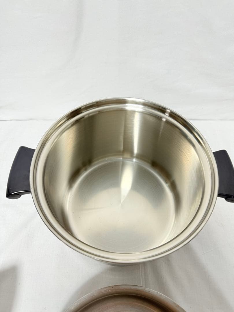 アムウェイ Amway 両手鍋 蒸し器 セット