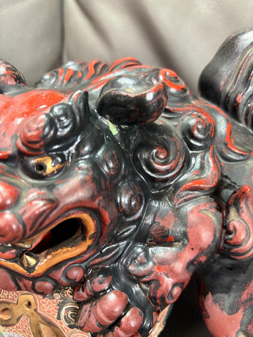 獅子置物