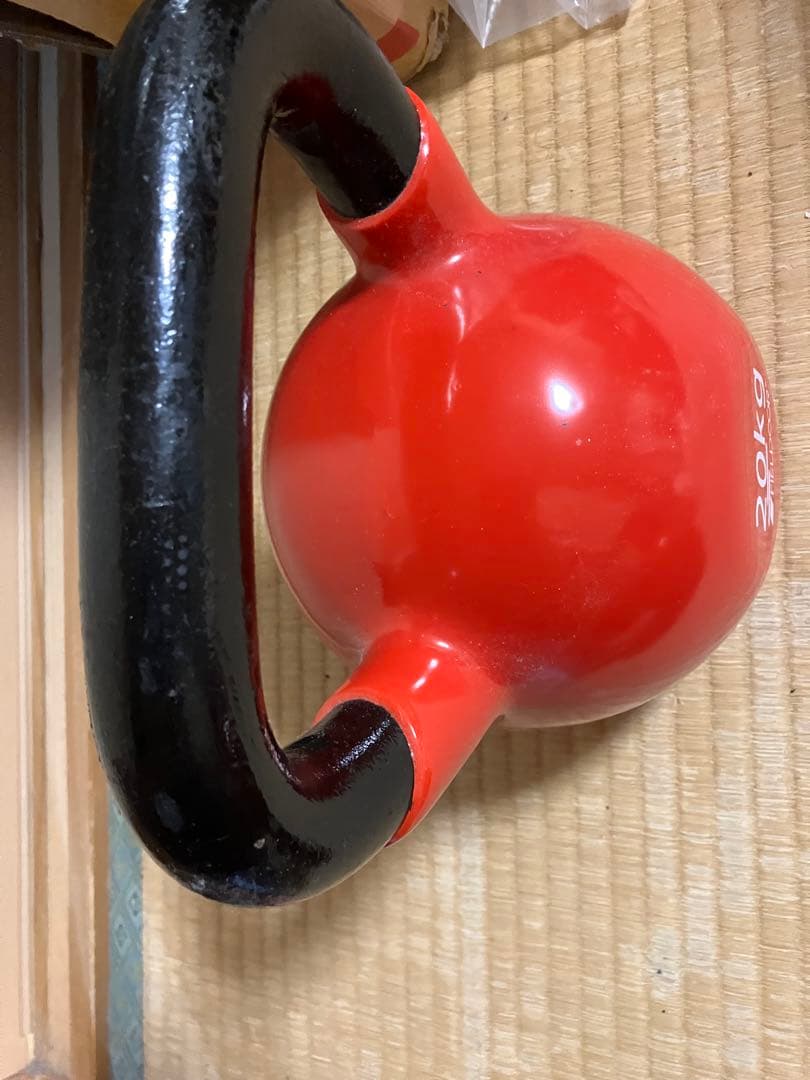 FIELDDOOR 20kg ケトルベル 赤　1つ