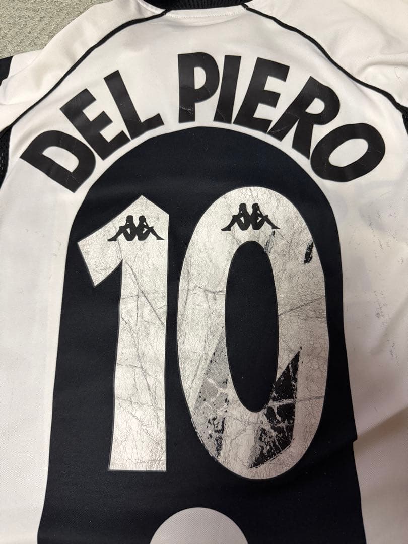 【レア当時物】Kappa ユベントス ホームジャージ DEL PIERO 10