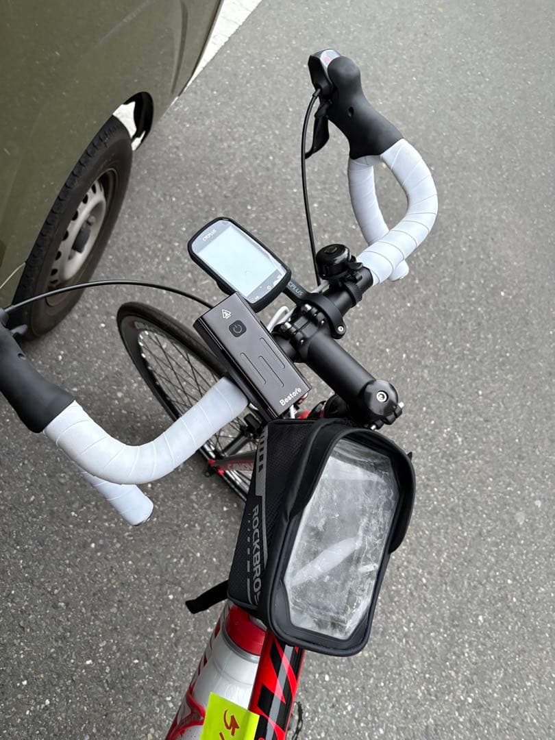 CANNONDALE レッド ロードバイク 700C