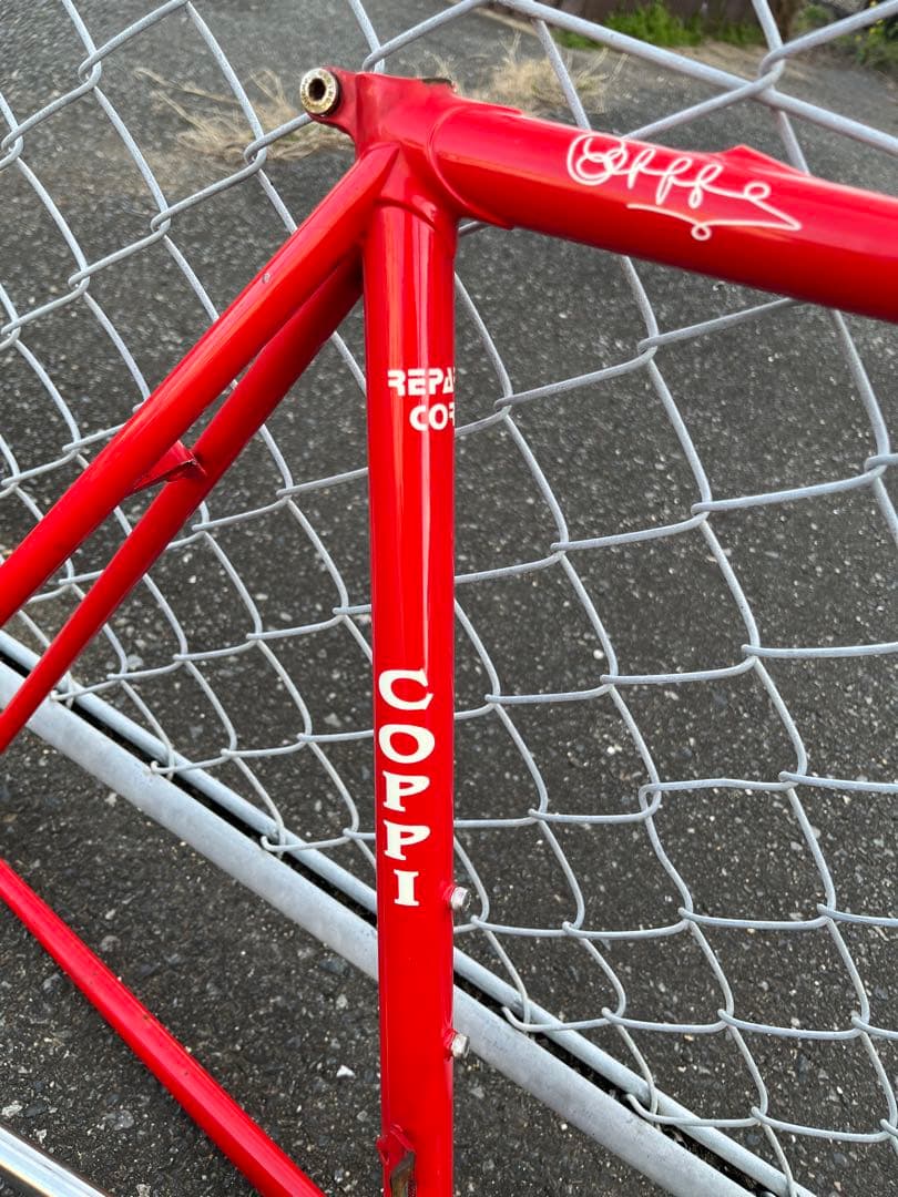 ジャンク　Fausto COPPI フレーム