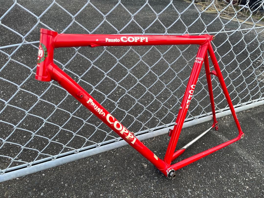 ジャンク　Fausto COPPI フレーム