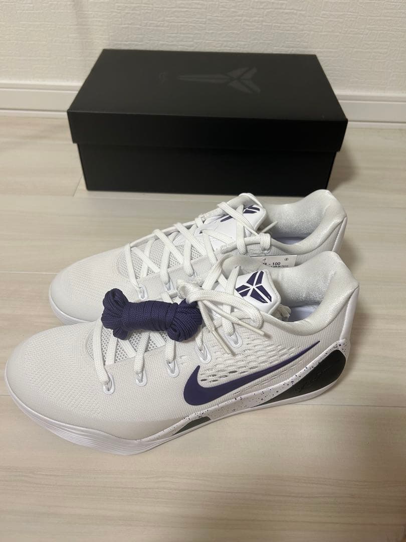 Nike Kobe 9 ホワイト/パープル