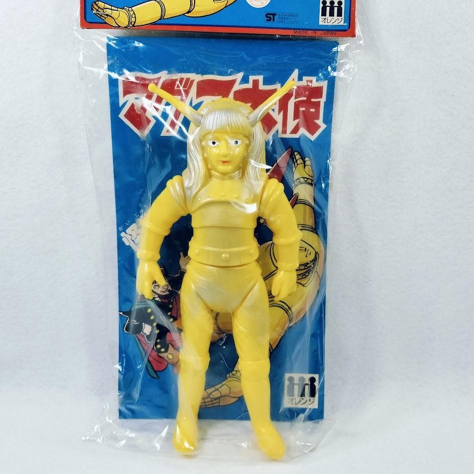 マグマ大使 ソフビ 本体高さ約22cm 手塚プロ 昭和57年購入 未使用 当時物