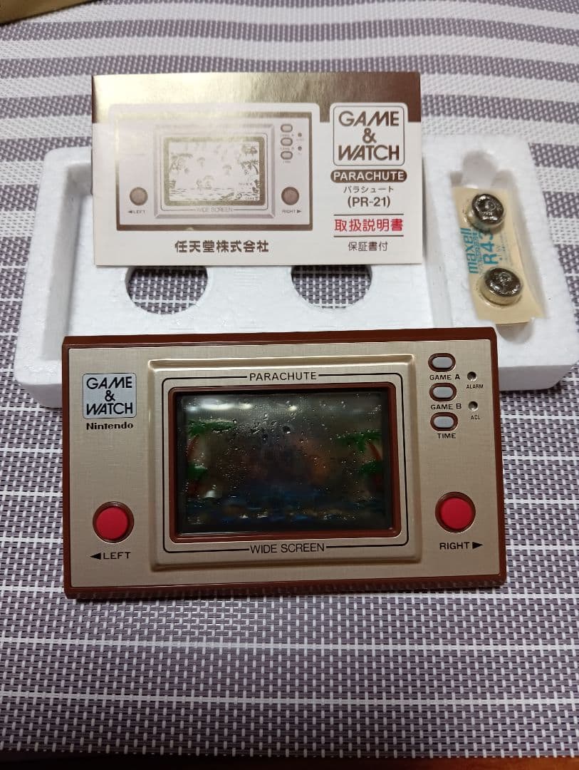 任天堂 GAME & WATCH PARACHUTE ワイドスクリーン
