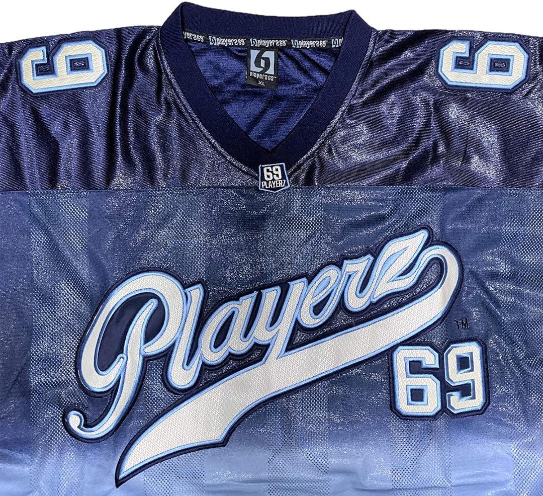 Playerz69 プレイヤーズ グラデーション フットボール シャツ XL