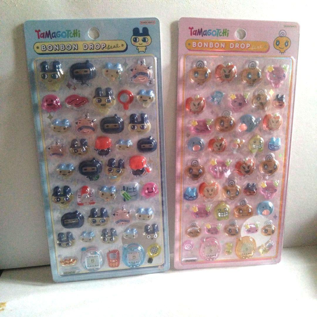 【新品・正規品】たまごっち ボンボンドロップシール 4種類