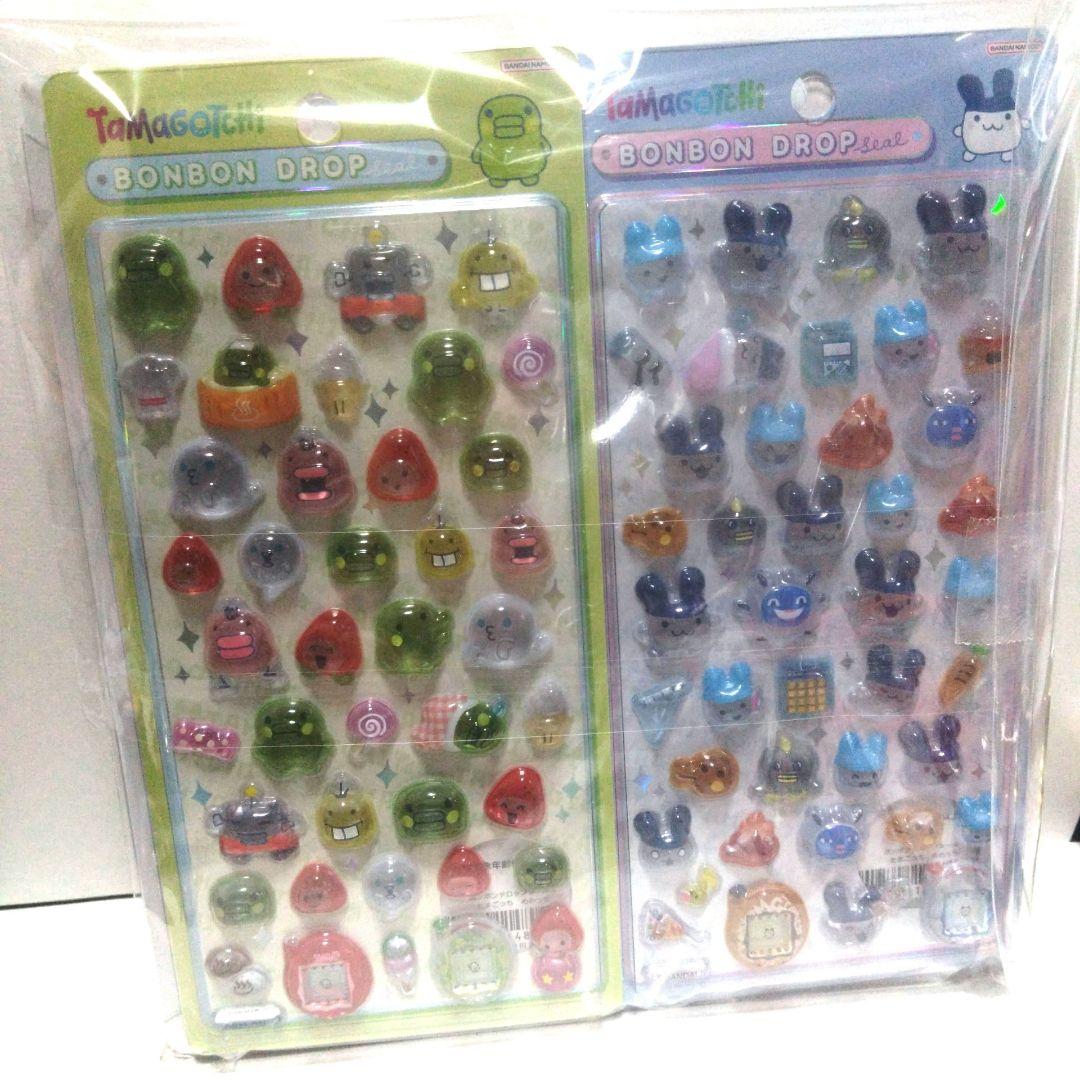 【新品・正規品】たまごっち ボンボンドロップシール 4種類