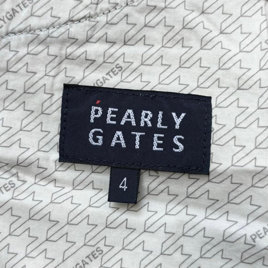 PEARLY GATES パーリーゲイツ 千鳥孔子柄 ストレッチロングパンツ 4