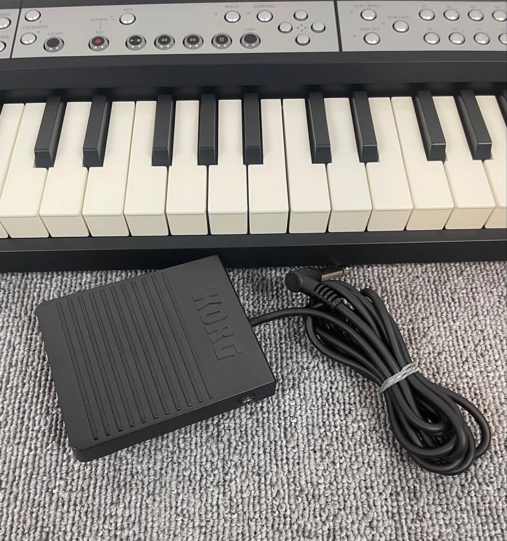 ●KORG microSTATION MW1 アダプター ペダル付●