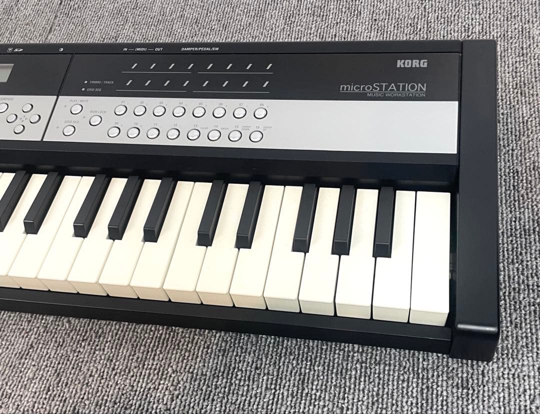 ●KORG microSTATION MW1 アダプター ペダル付●
