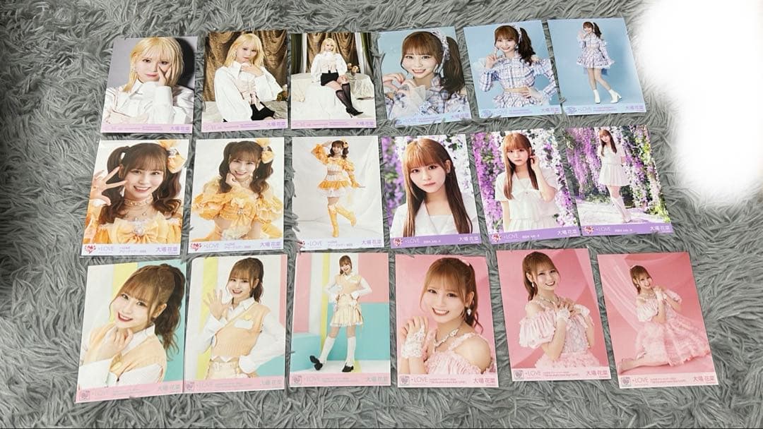 ＝LOVE 生写真　大場花菜　17種コンプまとめ売り