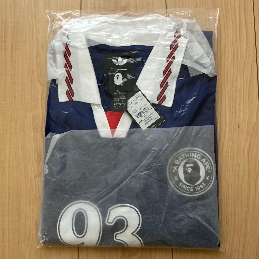 正規品新品adidasOriginals×BAPE FLAMEユニフォーム4XL