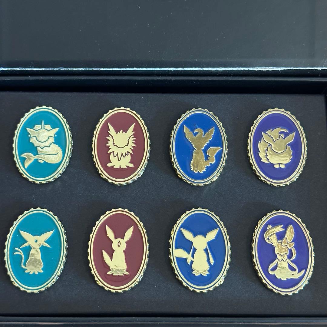 ポケモン ロンドン自然史博物館　イーブイ　ピンバッジ　セット