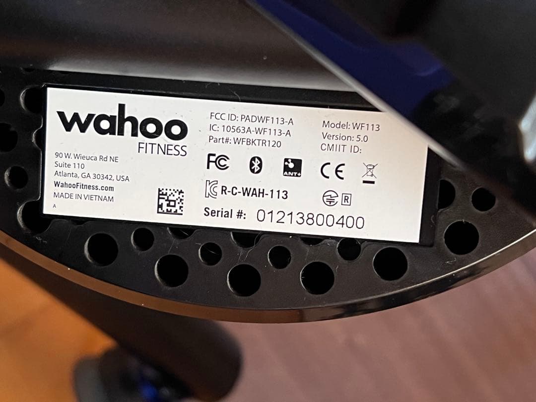アクセサリー Wahoo KICKR Smart Bike Trainer 5.0