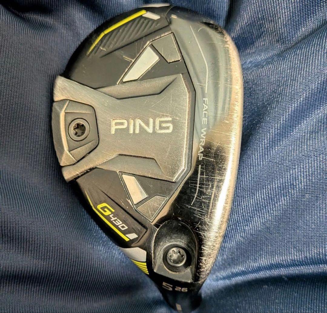 PING G430 ハイブリッド 5U 26° 純正シャフト