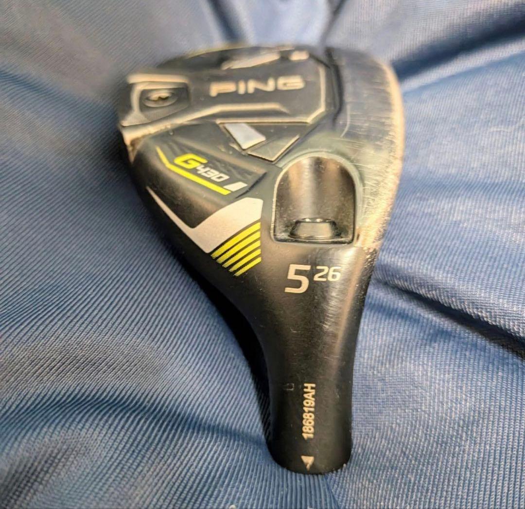 PING G430 ハイブリッド 5U 26° 純正シャフト