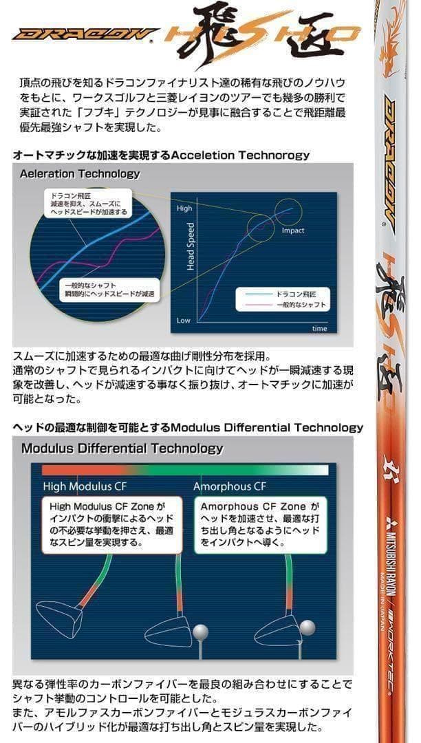 ■選べる最新三菱シャフト＋激飛び404Y適合高反発! マキシマックス ブラック2